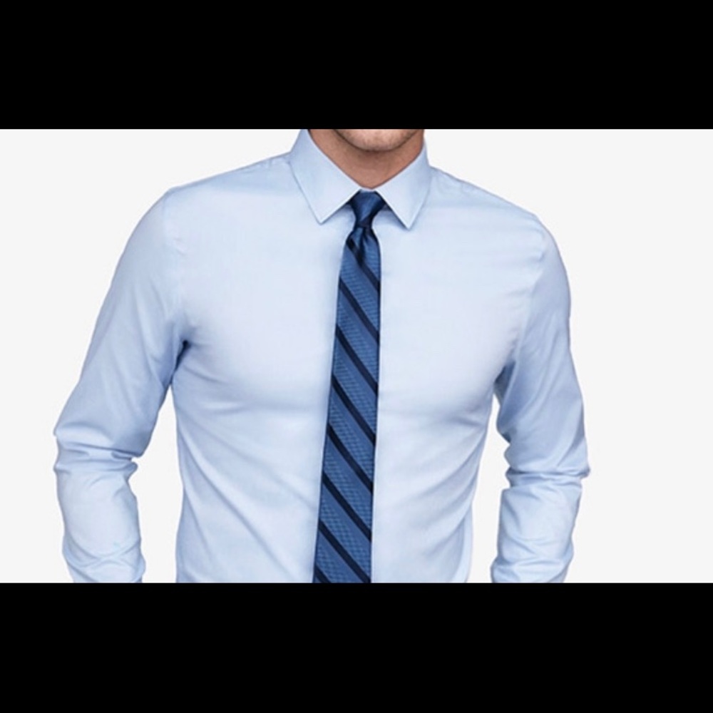 {(4 for $20)} Express blue shirt